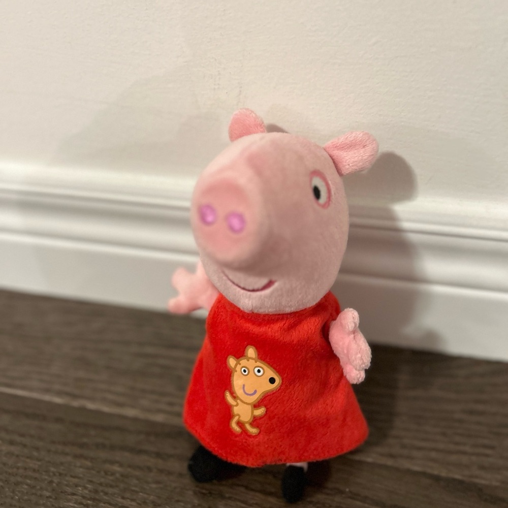 Peppa Pig Plush with Red Cape